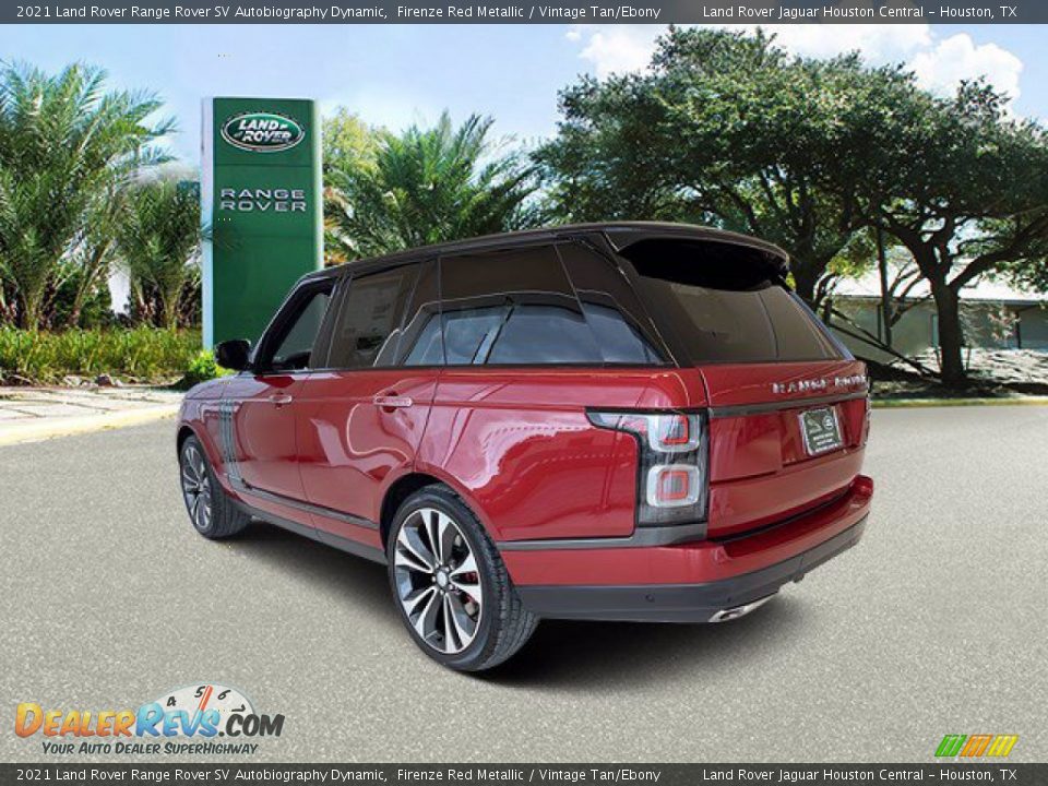 2021 Land Rover Range Rover SV Autobiography Dynamic Firenze Red Metallic / Vintage Tan/Ebony Photo #10