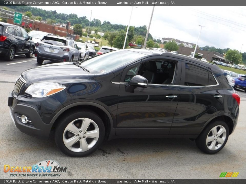 2016 Buick Encore Convenience AWD Carbon Black Metallic / Ebony Photo #6