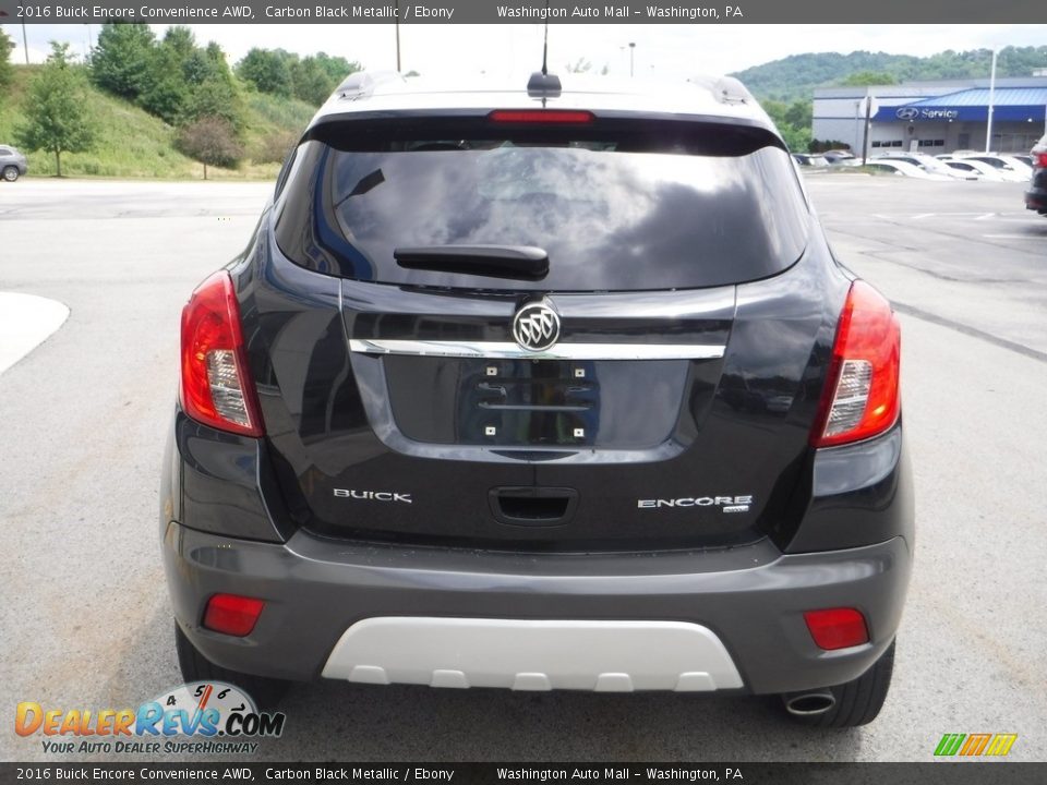 2016 Buick Encore Convenience AWD Carbon Black Metallic / Ebony Photo #8