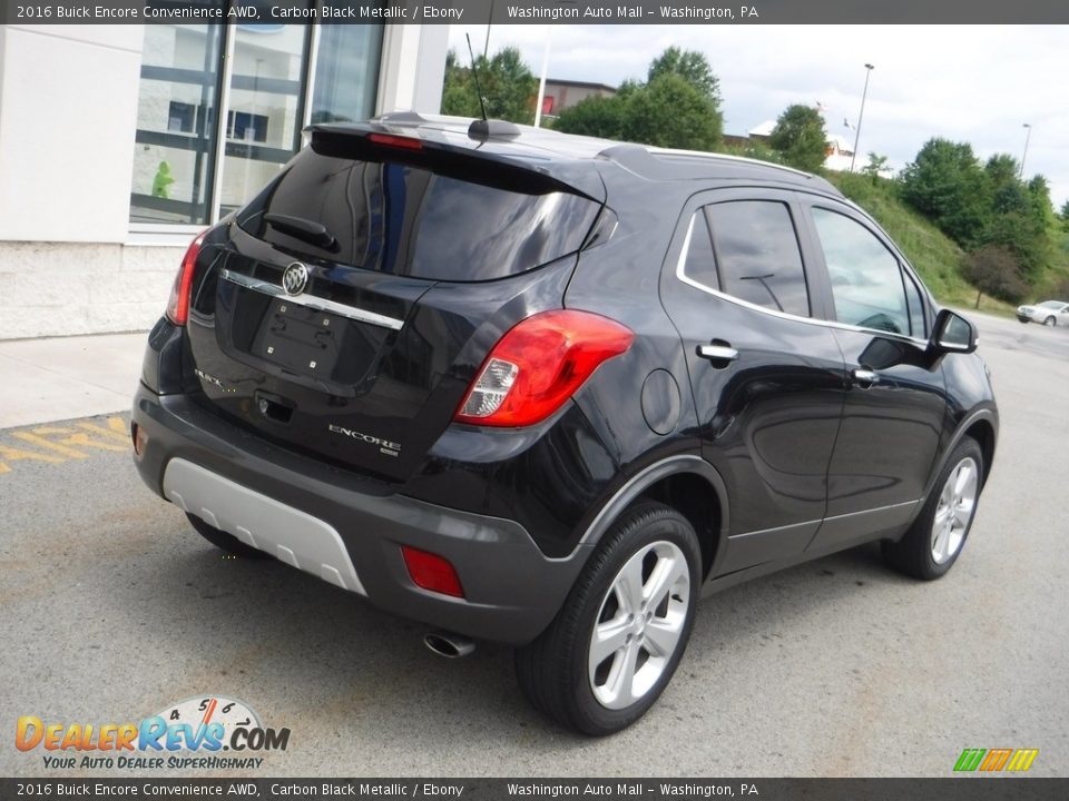 2016 Buick Encore Convenience AWD Carbon Black Metallic / Ebony Photo #9