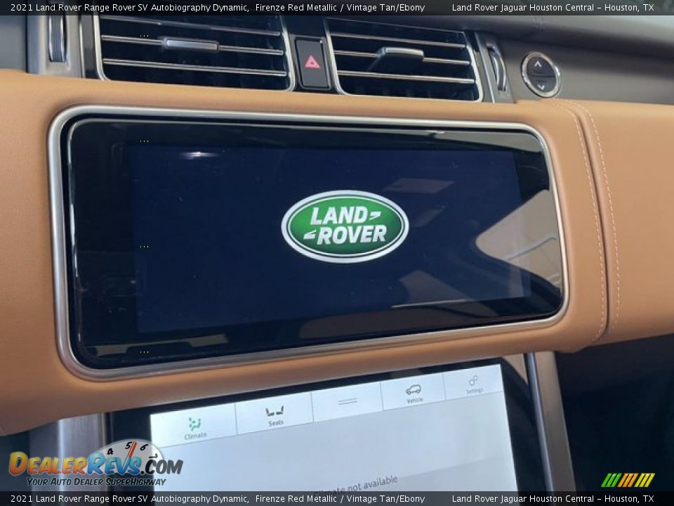 2021 Land Rover Range Rover SV Autobiography Dynamic Firenze Red Metallic / Vintage Tan/Ebony Photo #19