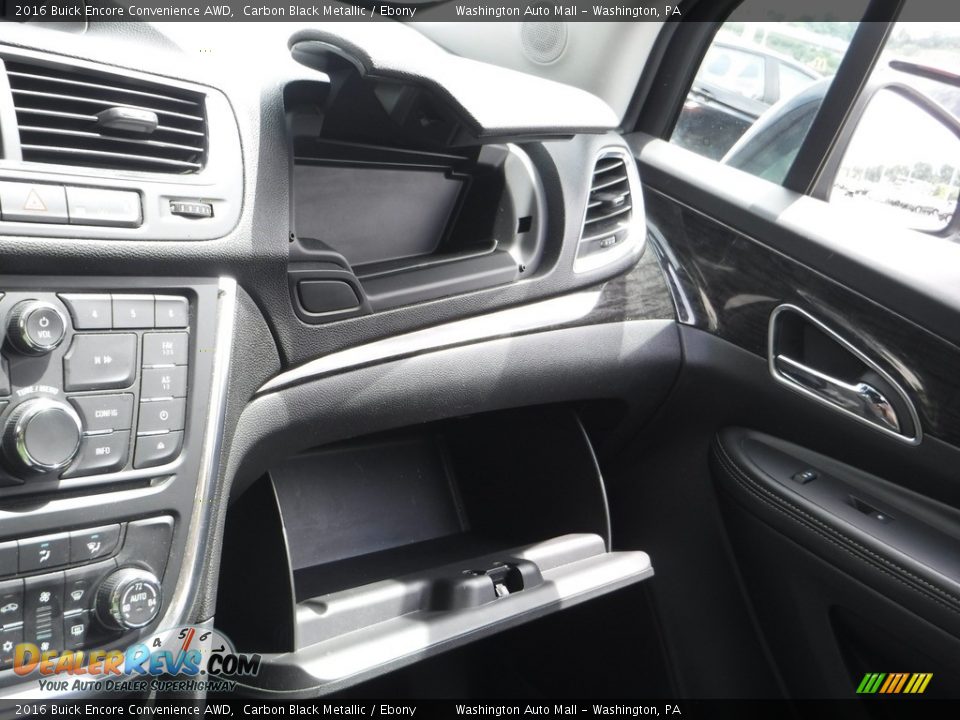 2016 Buick Encore Convenience AWD Carbon Black Metallic / Ebony Photo #23
