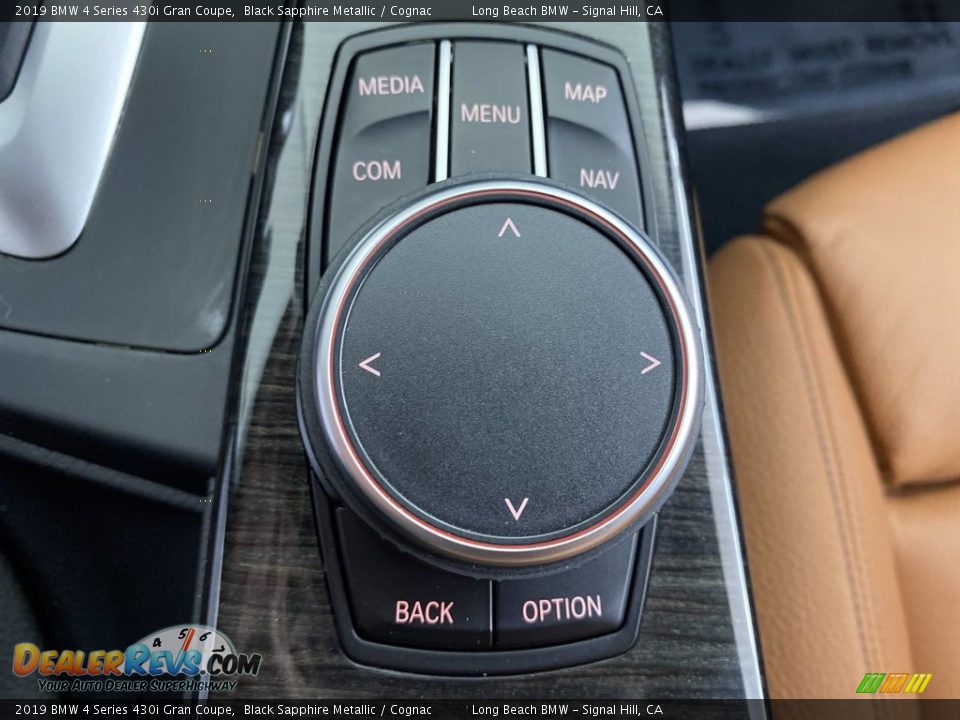 2019 BMW 4 Series 430i Gran Coupe Black Sapphire Metallic / Cognac Photo #29
