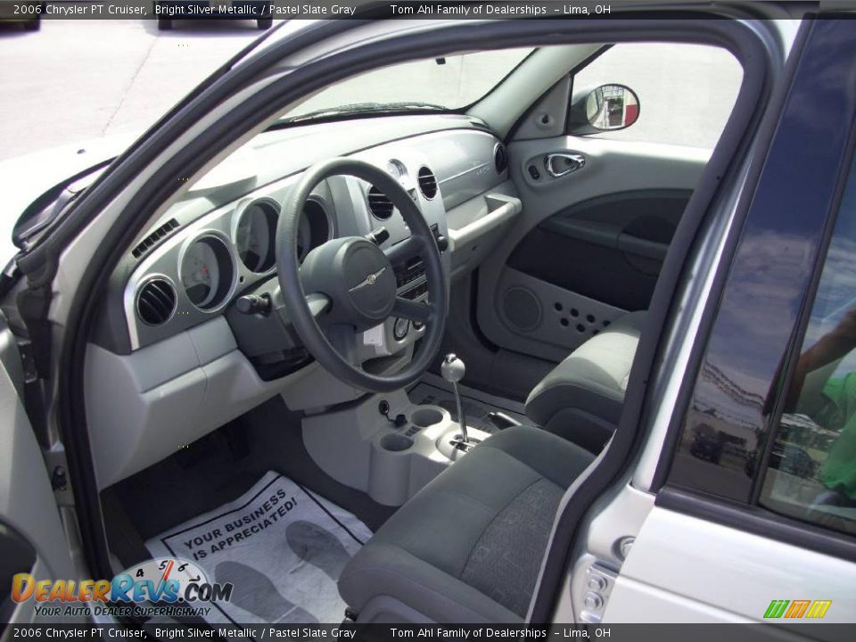 2006 Chrysler PT Cruiser Bright Silver Metallic / Pastel Slate Gray Photo #9