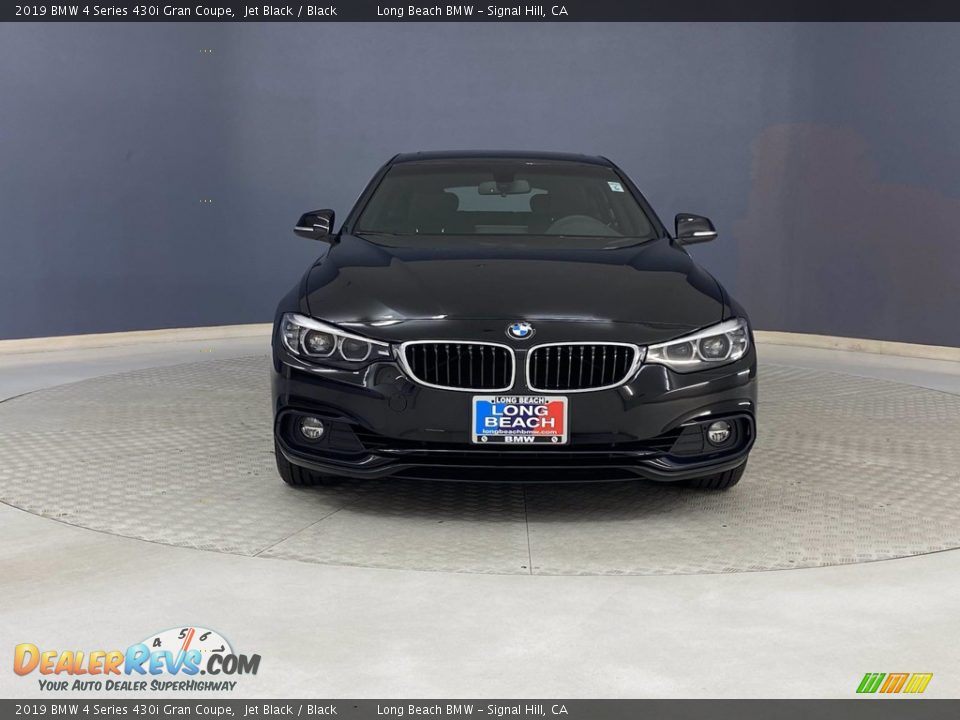 2019 BMW 4 Series 430i Gran Coupe Jet Black / Black Photo #2