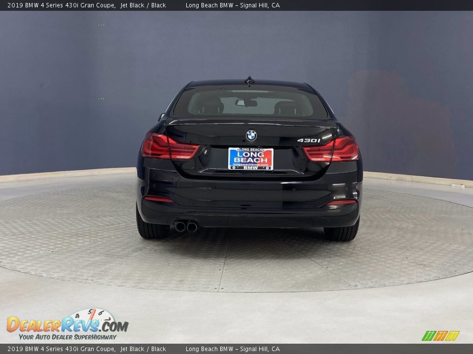 2019 BMW 4 Series 430i Gran Coupe Jet Black / Black Photo #4