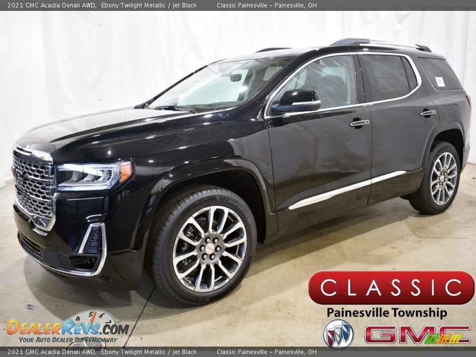 2021 GMC Acadia Denali AWD Ebony Twilight Metallic / Jet Black Photo #1