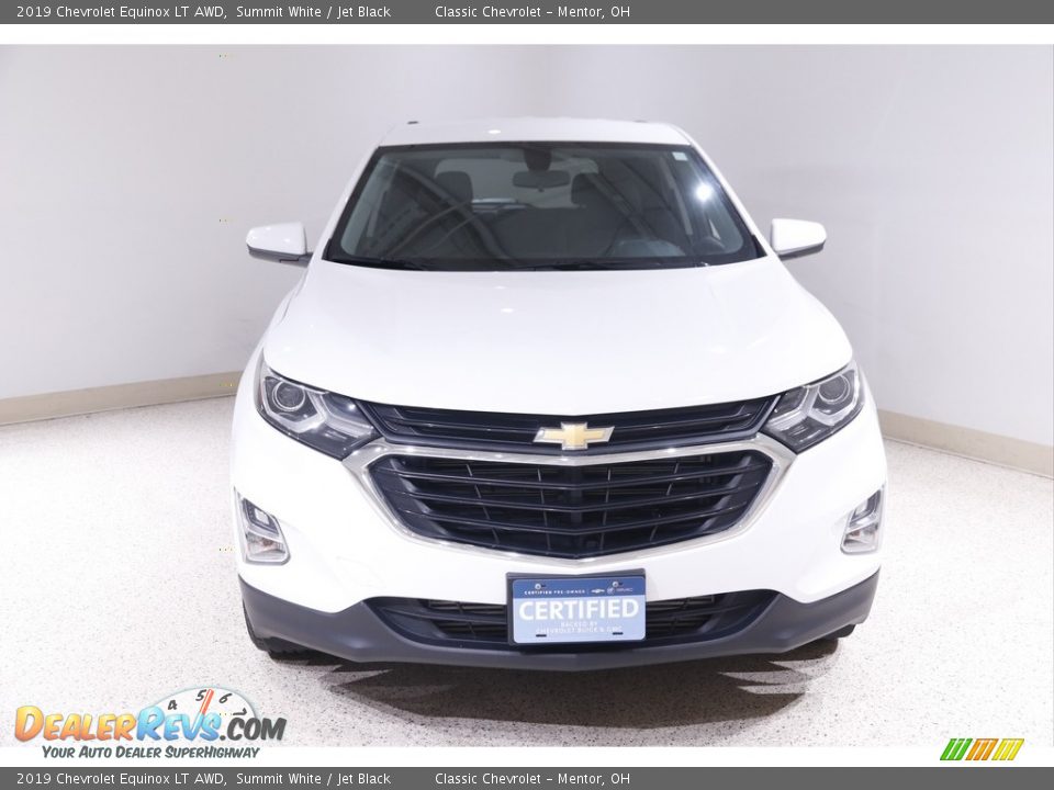 2019 Chevrolet Equinox LT AWD Summit White / Jet Black Photo #2