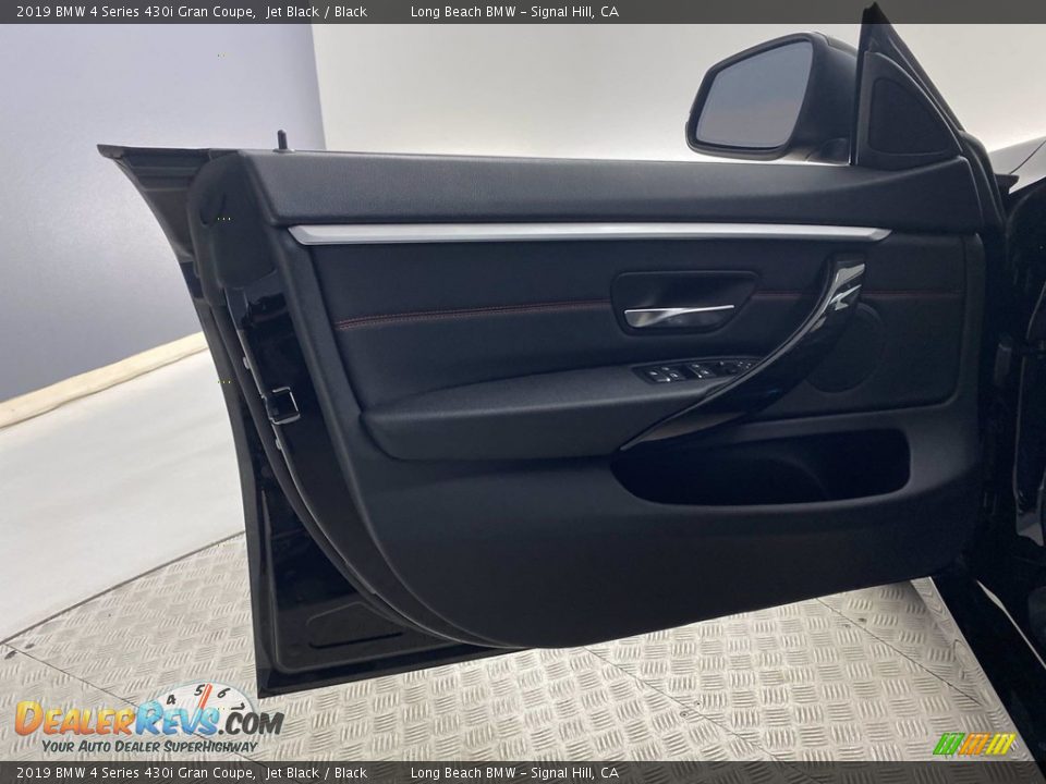 2019 BMW 4 Series 430i Gran Coupe Jet Black / Black Photo #13