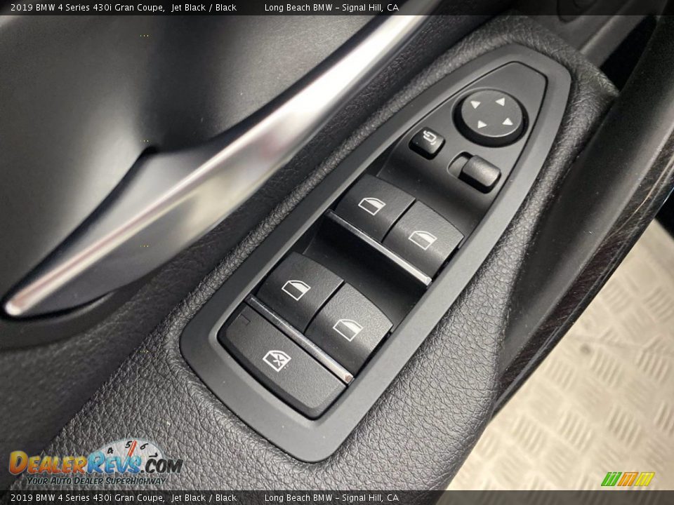 2019 BMW 4 Series 430i Gran Coupe Jet Black / Black Photo #14