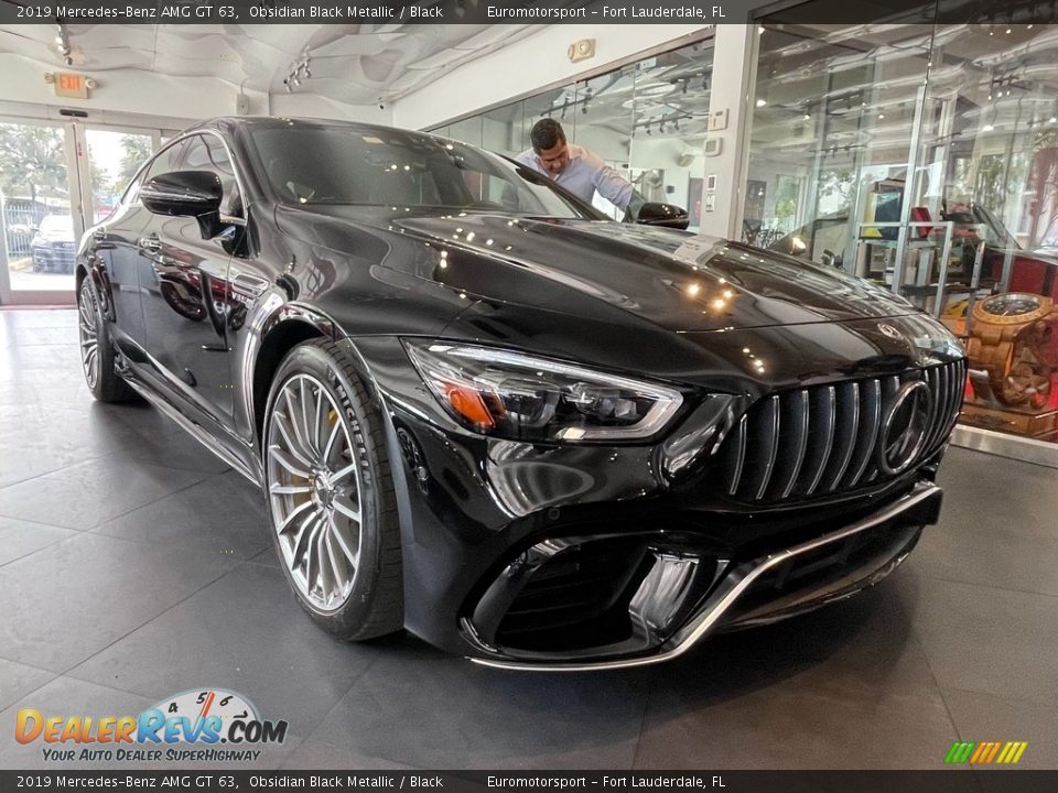 2019 Mercedes-Benz AMG GT 63 Obsidian Black Metallic / Black Photo #1