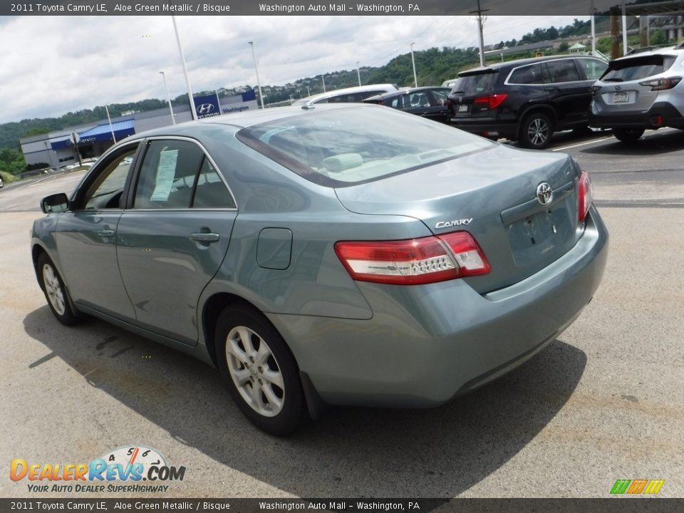 2011 Toyota Camry LE Aloe Green Metallic / Bisque Photo #8