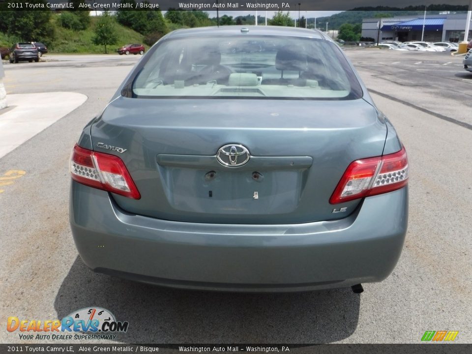 2011 Toyota Camry LE Aloe Green Metallic / Bisque Photo #9