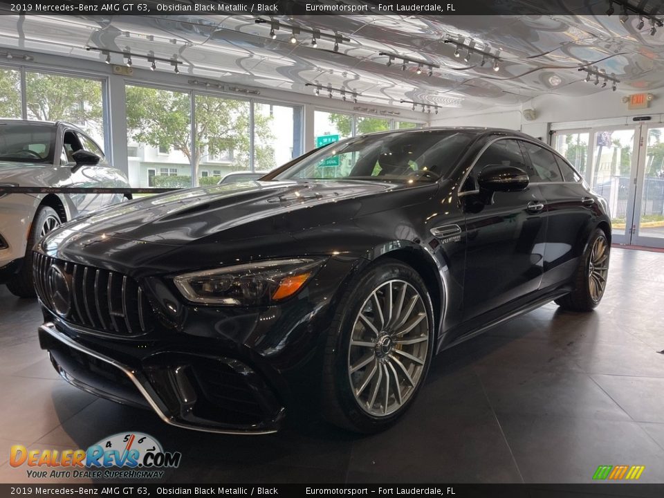 2019 Mercedes-Benz AMG GT 63 Obsidian Black Metallic / Black Photo #4