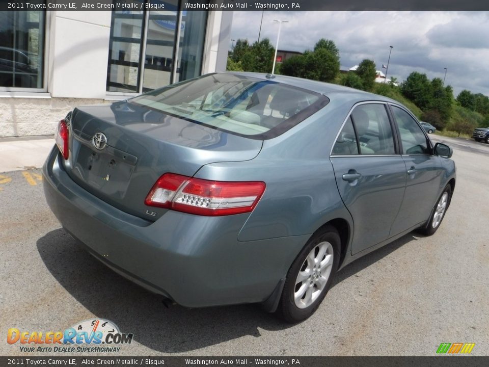 2011 Toyota Camry LE Aloe Green Metallic / Bisque Photo #10