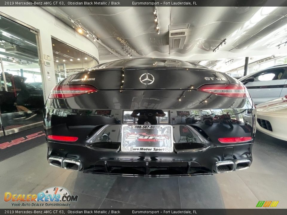 2019 Mercedes-Benz AMG GT 63 Obsidian Black Metallic / Black Photo #5