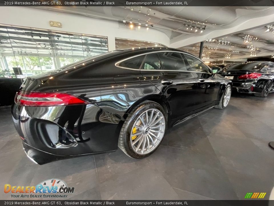 2019 Mercedes-Benz AMG GT 63 Obsidian Black Metallic / Black Photo #6