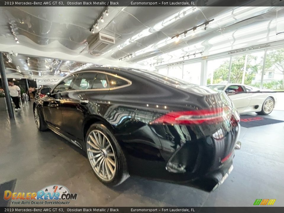 2019 Mercedes-Benz AMG GT 63 Obsidian Black Metallic / Black Photo #7