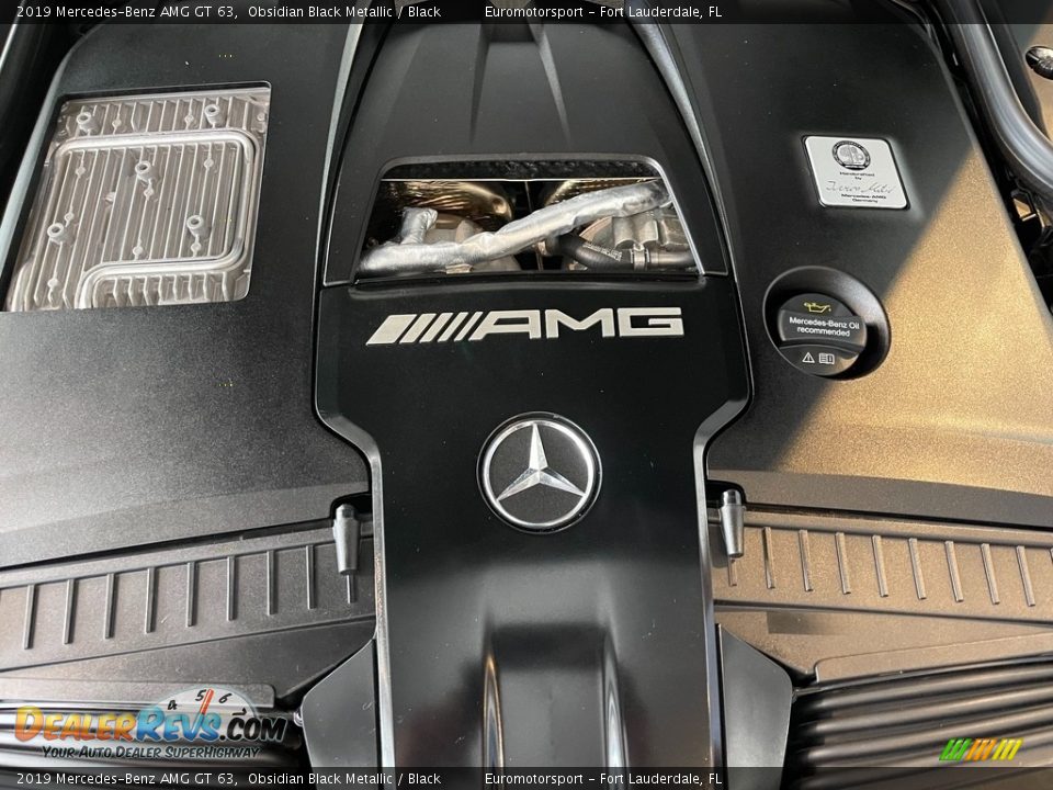 2019 Mercedes-Benz AMG GT 63 Obsidian Black Metallic / Black Photo #10