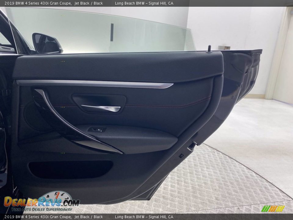 2019 BMW 4 Series 430i Gran Coupe Jet Black / Black Photo #35