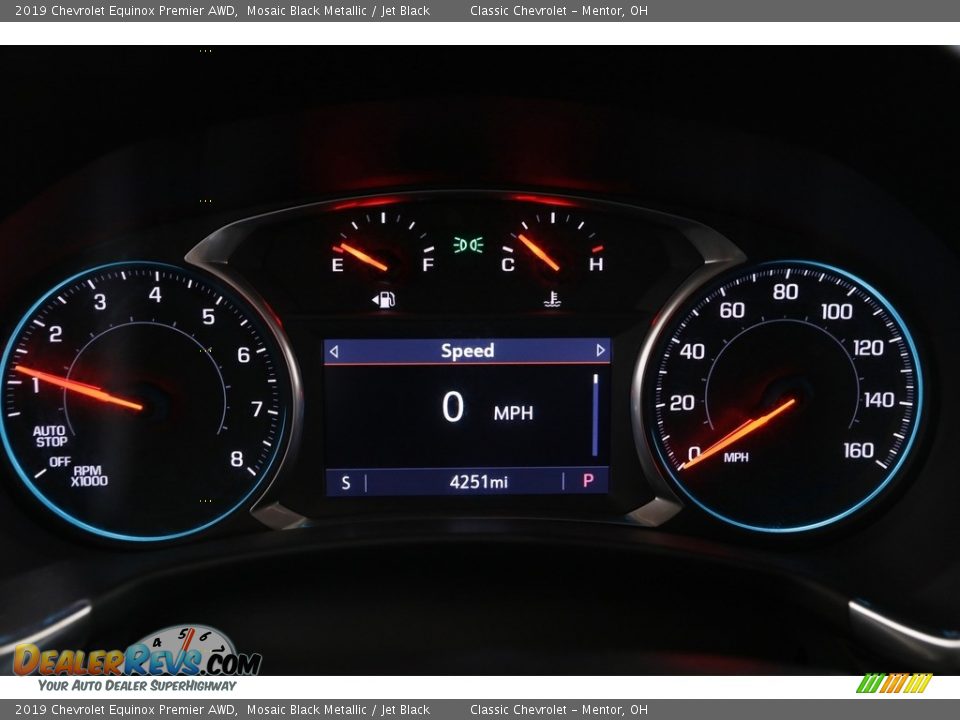 2019 Chevrolet Equinox Premier AWD Gauges Photo #8