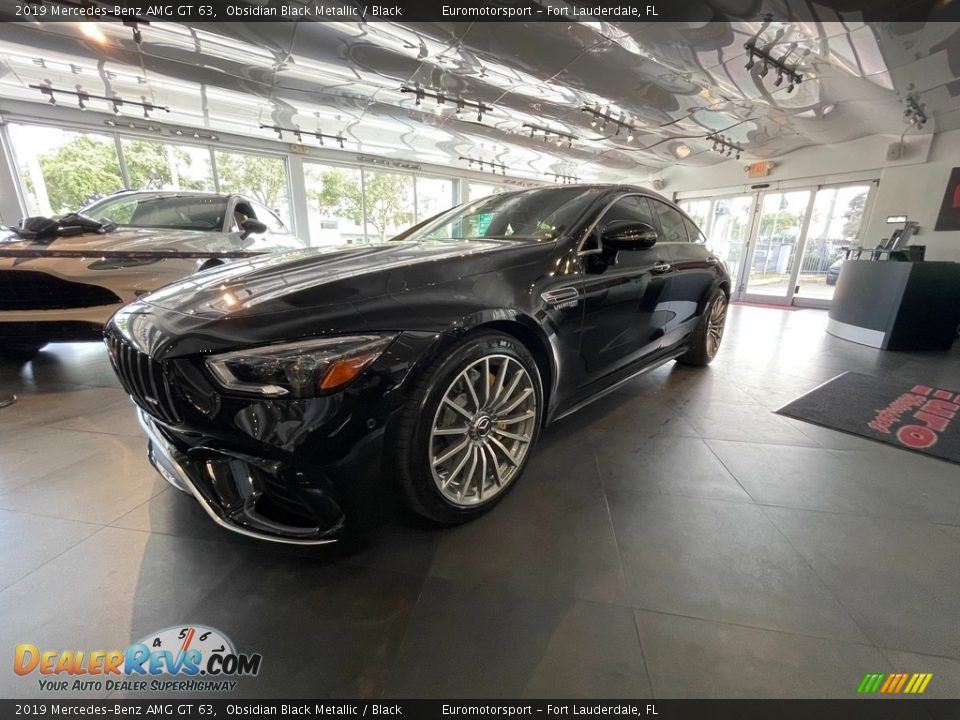 2019 Mercedes-Benz AMG GT 63 Obsidian Black Metallic / Black Photo #21