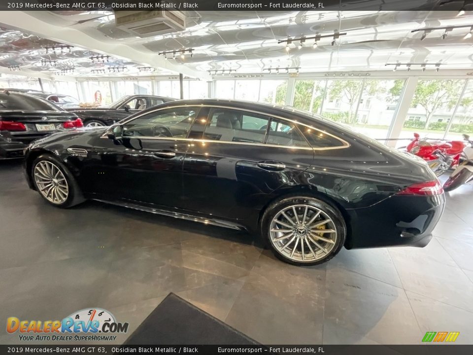 2019 Mercedes-Benz AMG GT 63 Obsidian Black Metallic / Black Photo #22