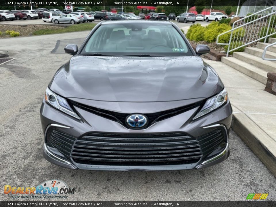 2021 Toyota Camry XLE Hybrid Predawn Gray Mica / Ash Photo #6