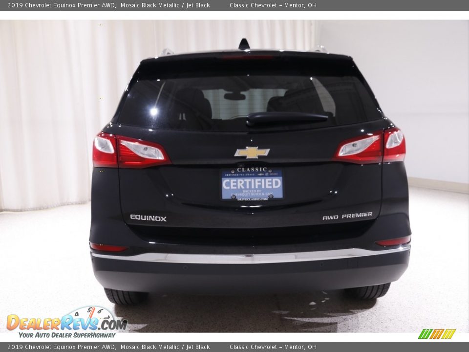 2019 Chevrolet Equinox Premier AWD Mosaic Black Metallic / Jet Black Photo #18