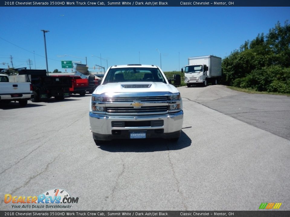 2018 Chevrolet Silverado 3500HD Work Truck Crew Cab Summit White / Dark Ash/Jet Black Photo #1