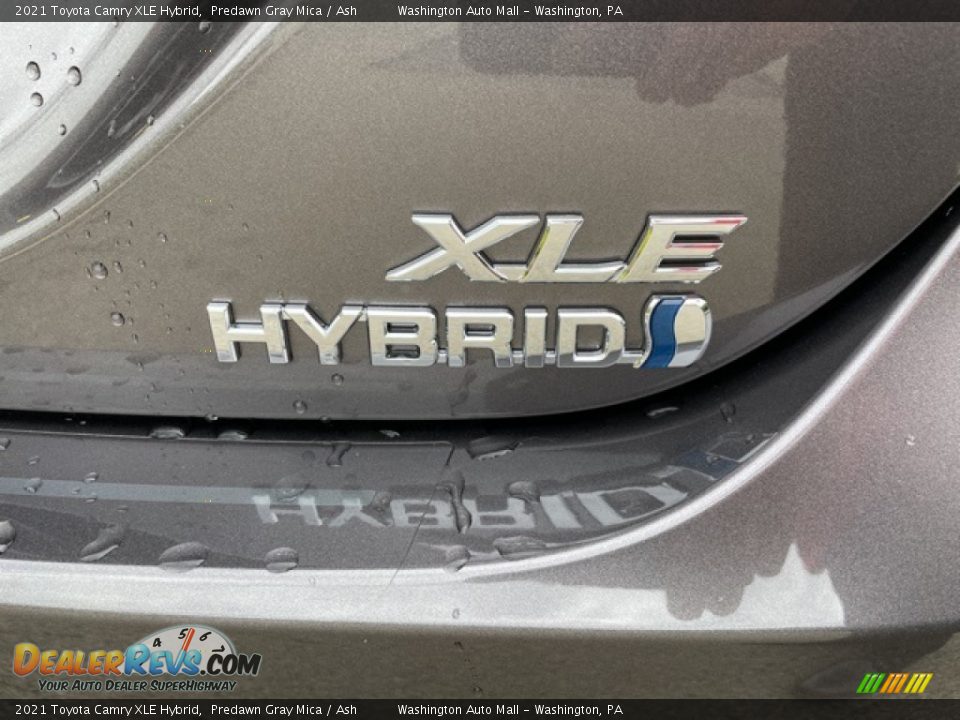 2021 Toyota Camry XLE Hybrid Predawn Gray Mica / Ash Photo #10