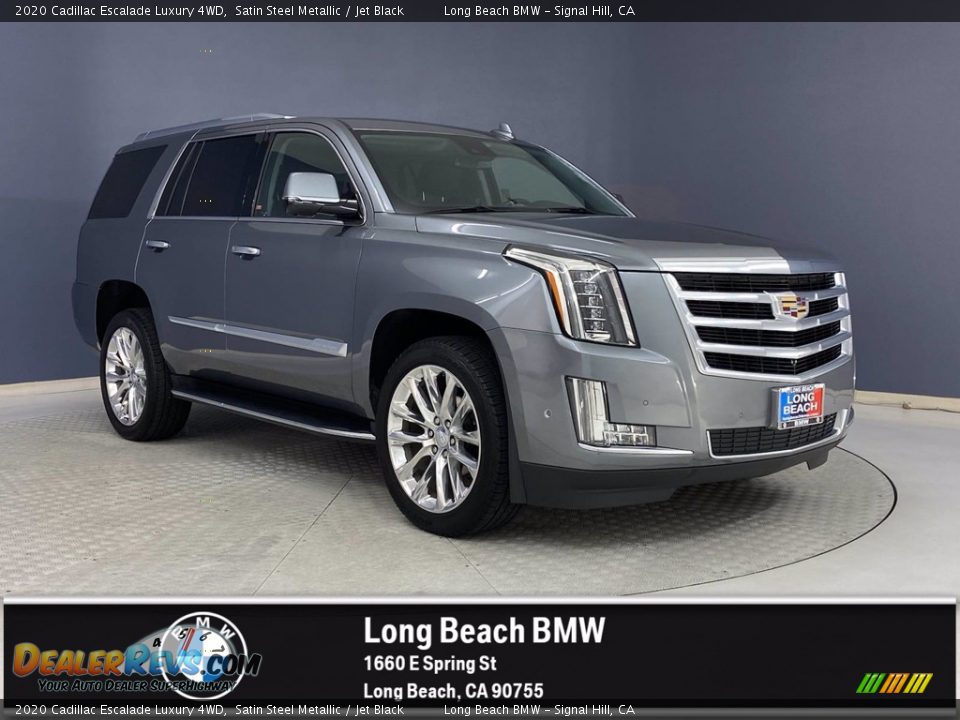 2020 Cadillac Escalade Luxury 4WD Satin Steel Metallic / Jet Black Photo #1