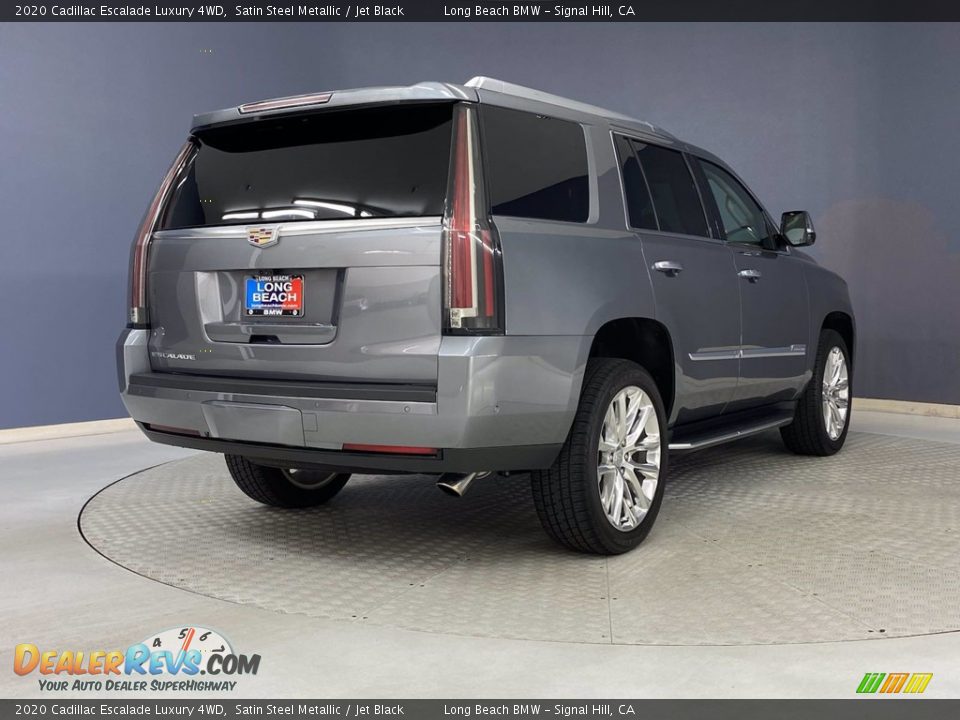 2020 Cadillac Escalade Luxury 4WD Satin Steel Metallic / Jet Black Photo #5