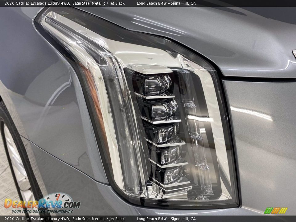 2020 Cadillac Escalade Luxury 4WD Satin Steel Metallic / Jet Black Photo #7