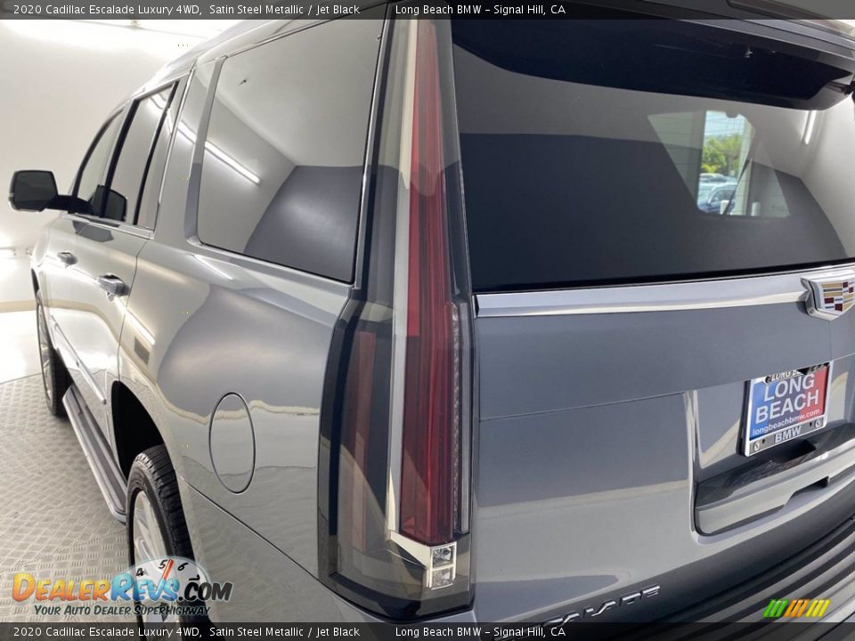2020 Cadillac Escalade Luxury 4WD Satin Steel Metallic / Jet Black Photo #9