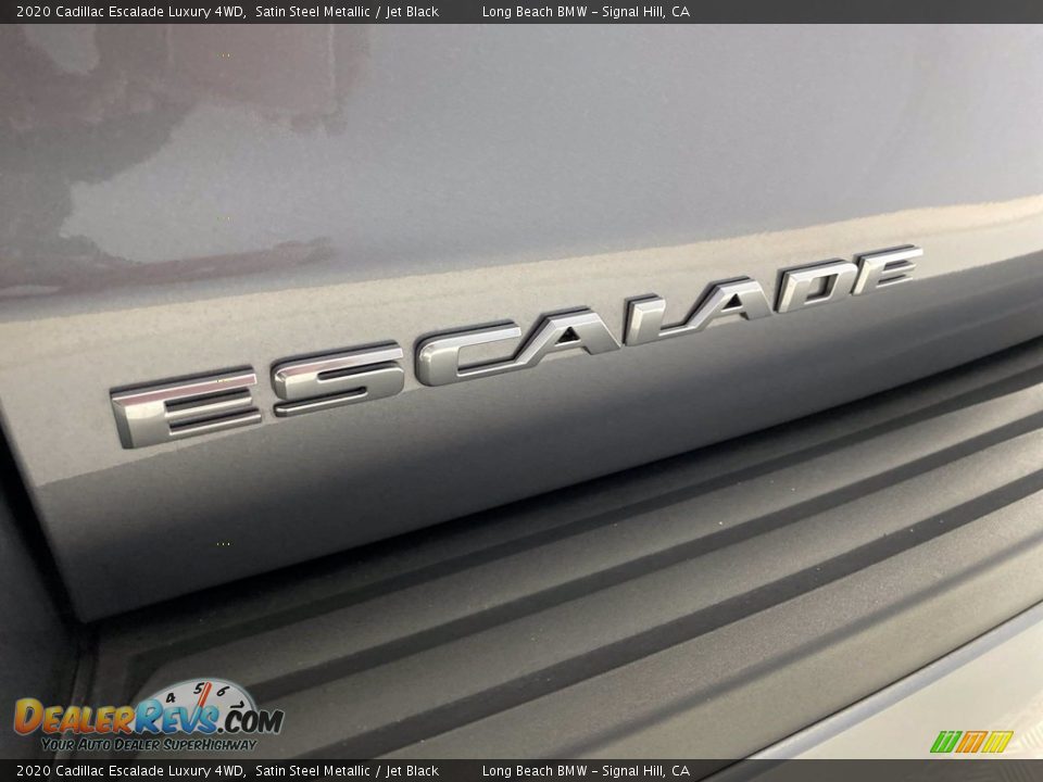 2020 Cadillac Escalade Luxury 4WD Satin Steel Metallic / Jet Black Photo #11