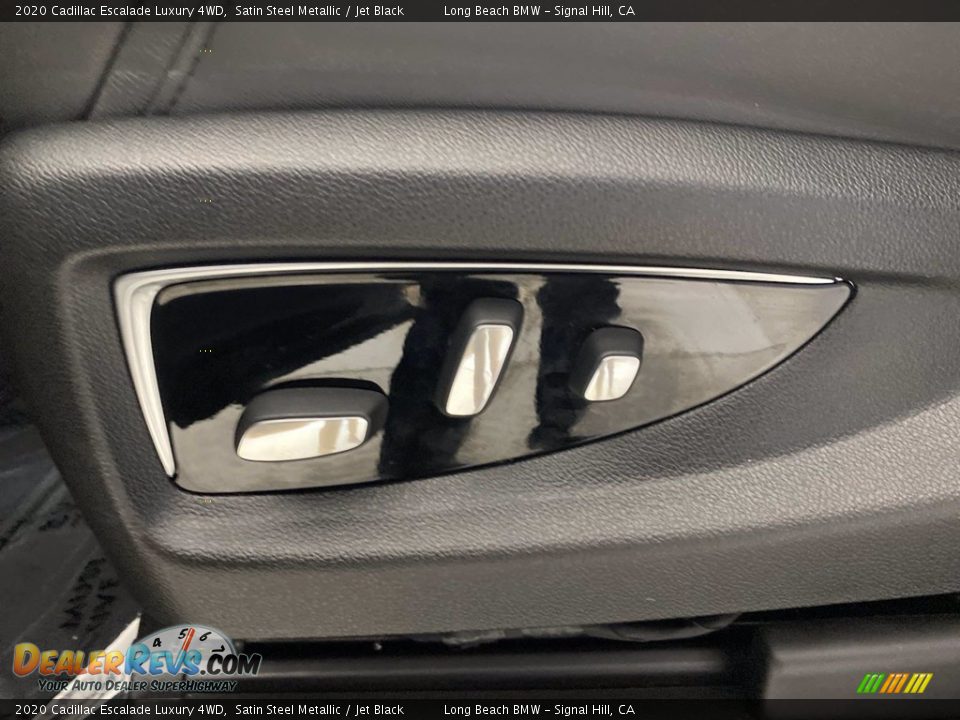 2020 Cadillac Escalade Luxury 4WD Satin Steel Metallic / Jet Black Photo #15
