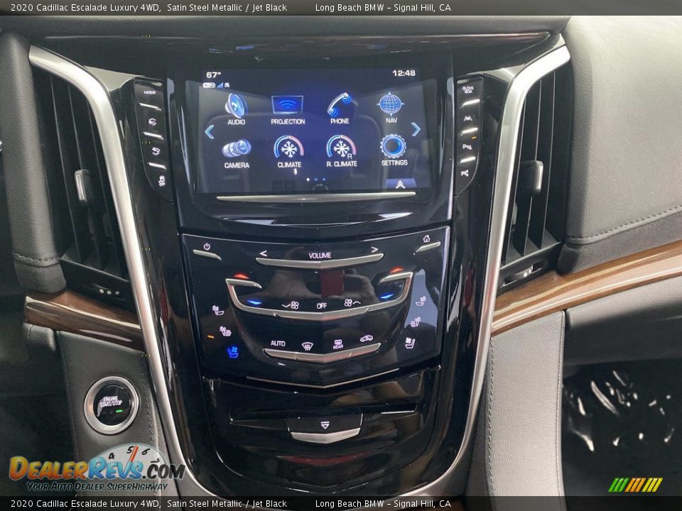 2020 Cadillac Escalade Luxury 4WD Satin Steel Metallic / Jet Black Photo #23