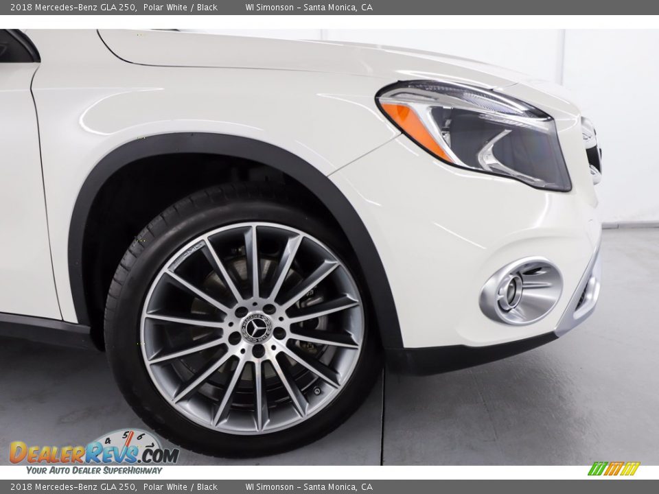 2018 Mercedes-Benz GLA 250 Polar White / Black Photo #3