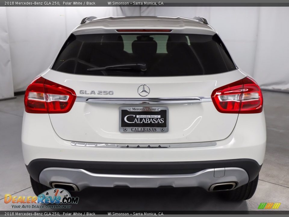 2018 Mercedes-Benz GLA 250 Polar White / Black Photo #7