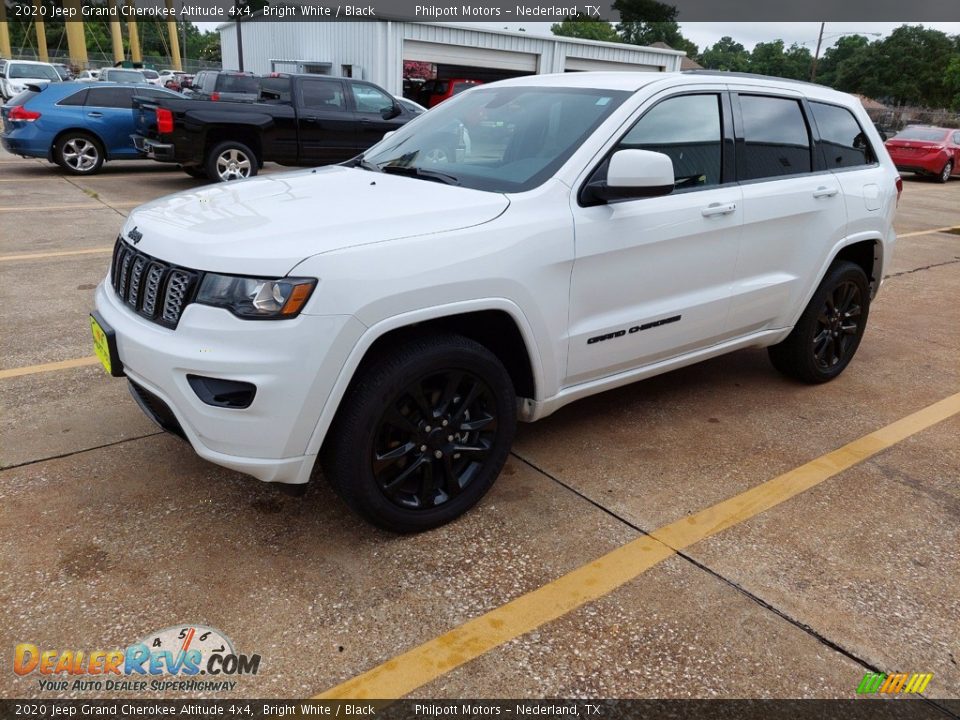 2020 Jeep Grand Cherokee Altitude 4x4 Bright White / Black Photo #3