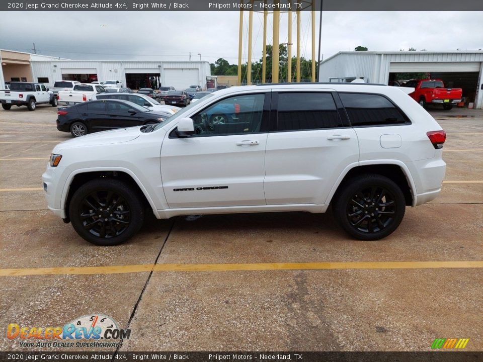 2020 Jeep Grand Cherokee Altitude 4x4 Bright White / Black Photo #4