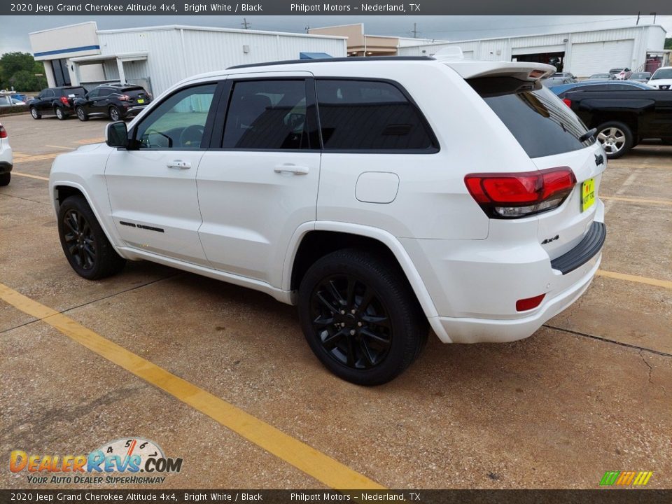 2020 Jeep Grand Cherokee Altitude 4x4 Bright White / Black Photo #5