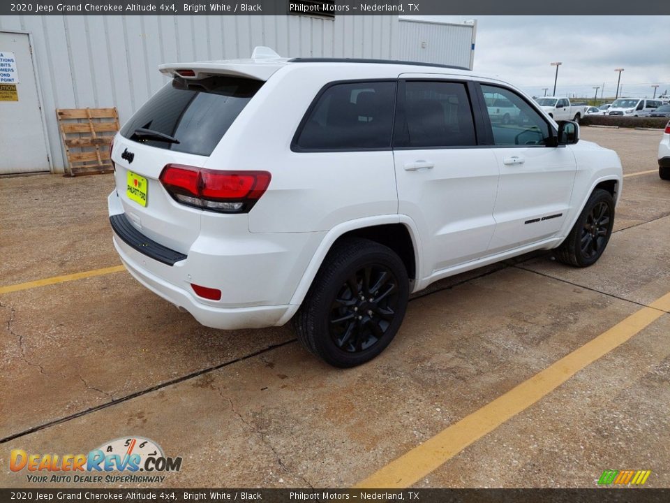 2020 Jeep Grand Cherokee Altitude 4x4 Bright White / Black Photo #7