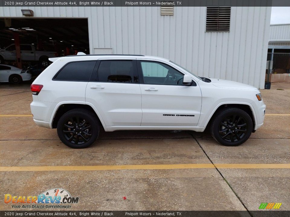 2020 Jeep Grand Cherokee Altitude 4x4 Bright White / Black Photo #8