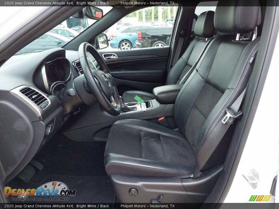 2020 Jeep Grand Cherokee Altitude 4x4 Bright White / Black Photo #10