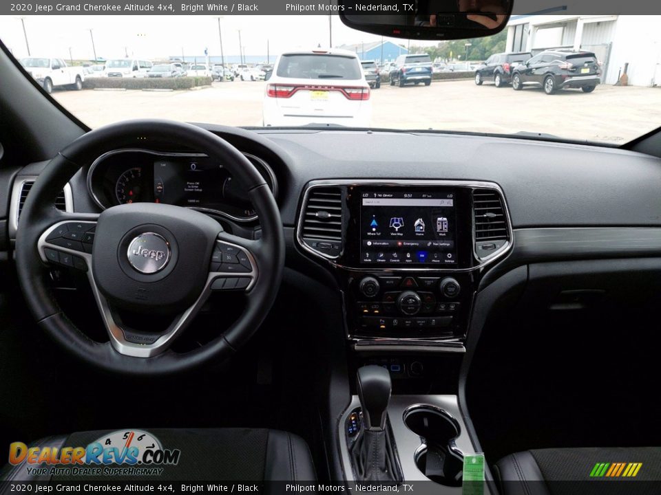 2020 Jeep Grand Cherokee Altitude 4x4 Bright White / Black Photo #11