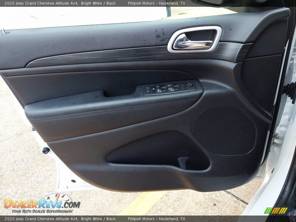 2020 Jeep Grand Cherokee Altitude 4x4 Bright White / Black Photo #13