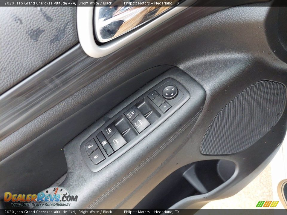 2020 Jeep Grand Cherokee Altitude 4x4 Bright White / Black Photo #14