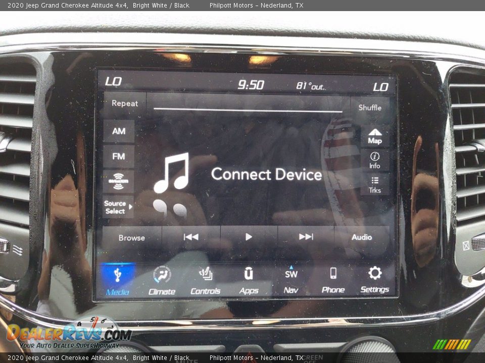 2020 Jeep Grand Cherokee Altitude 4x4 Bright White / Black Photo #20